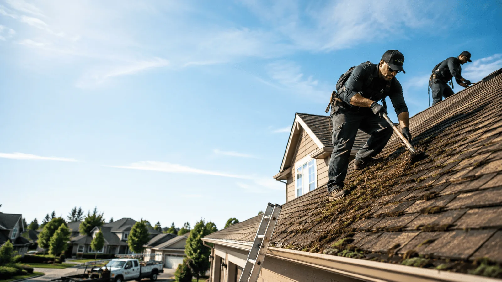 Roof Moss Removal in Badger, MN near me
